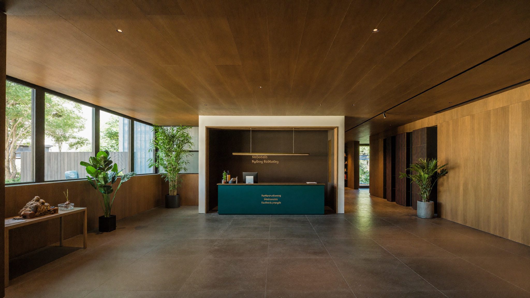 Resepsionis kantor Kuninganselaras di Jakarta